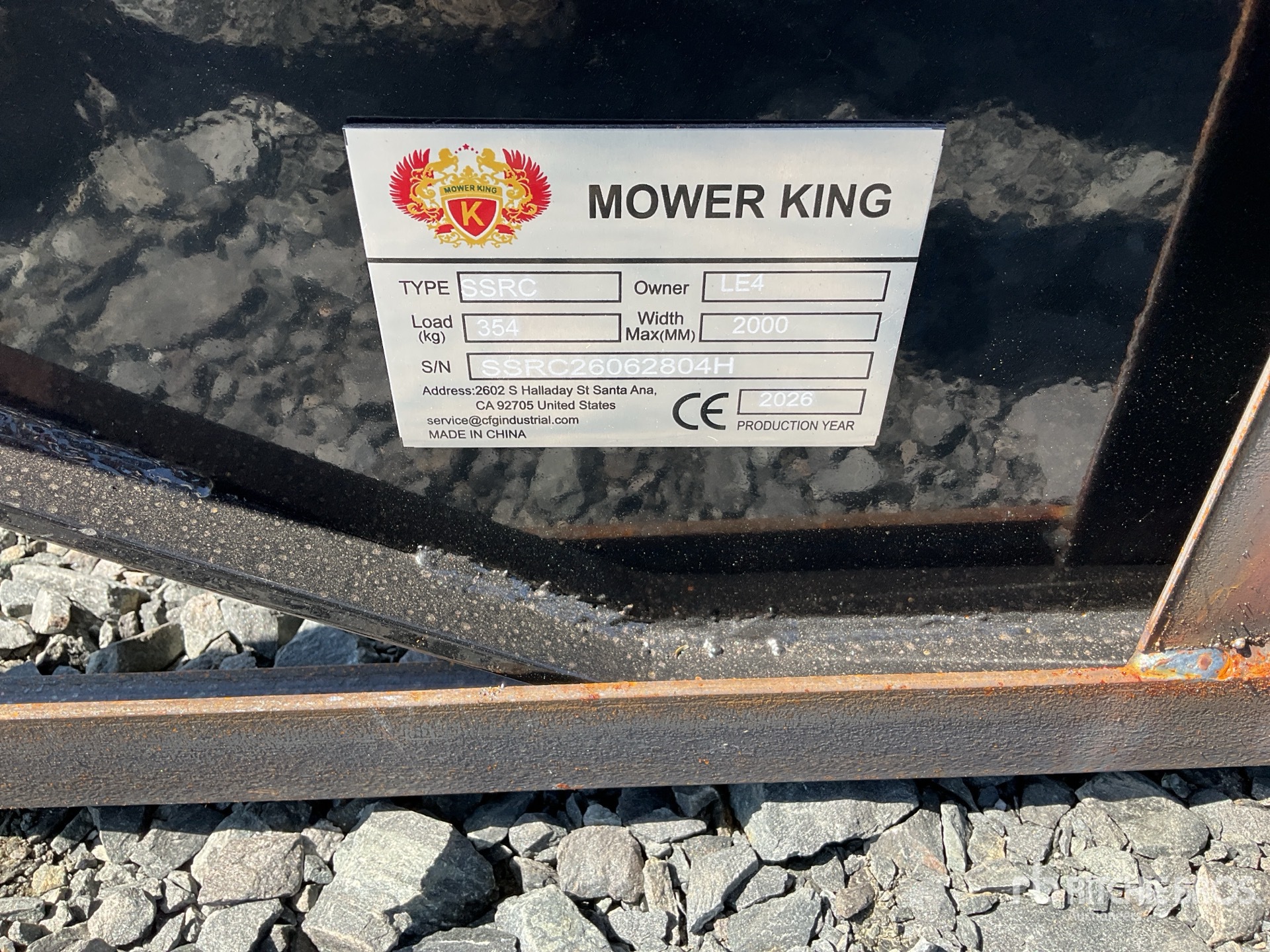 2026 Mower King SSRC