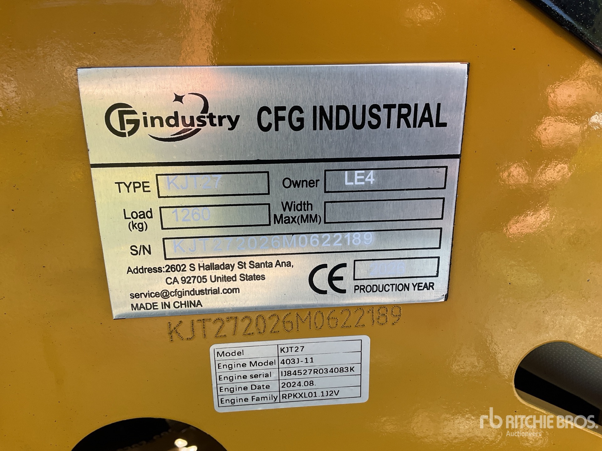 2026 CFG KJT27