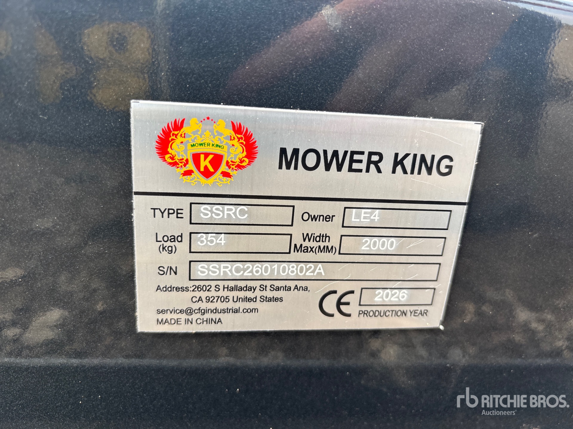 2026 Mower King SSRC