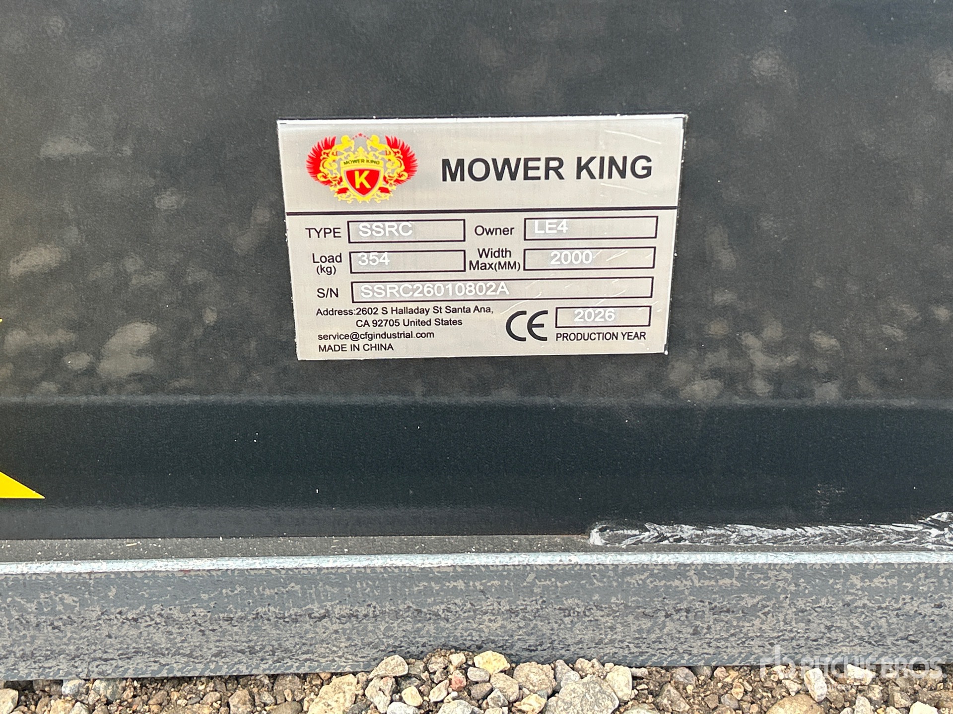 2026 Mower King SSRC