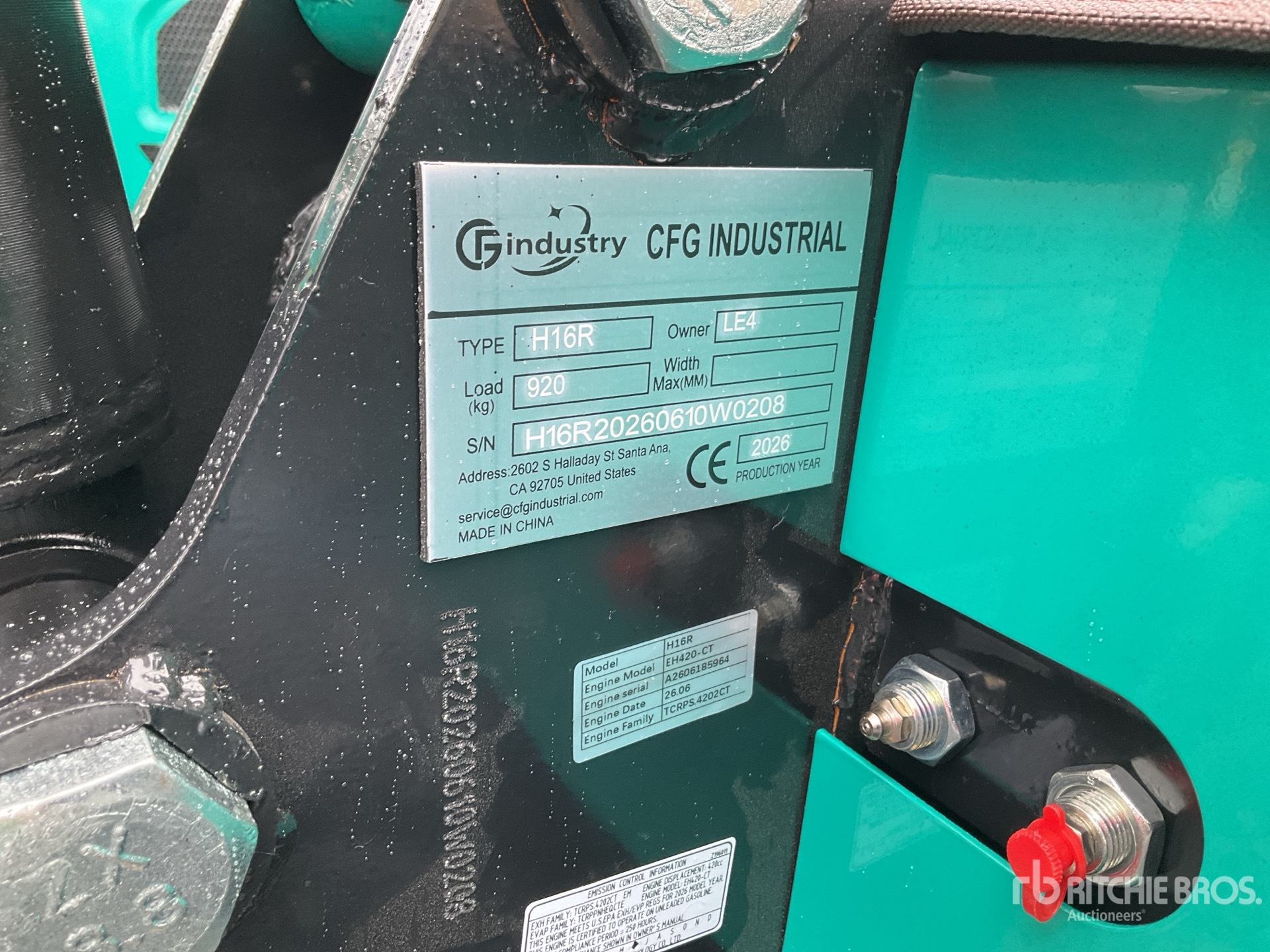 2026 CFG H16R