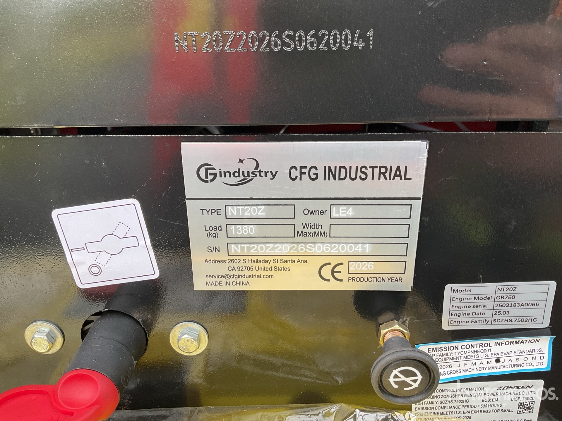 2026 CFG NT20Z