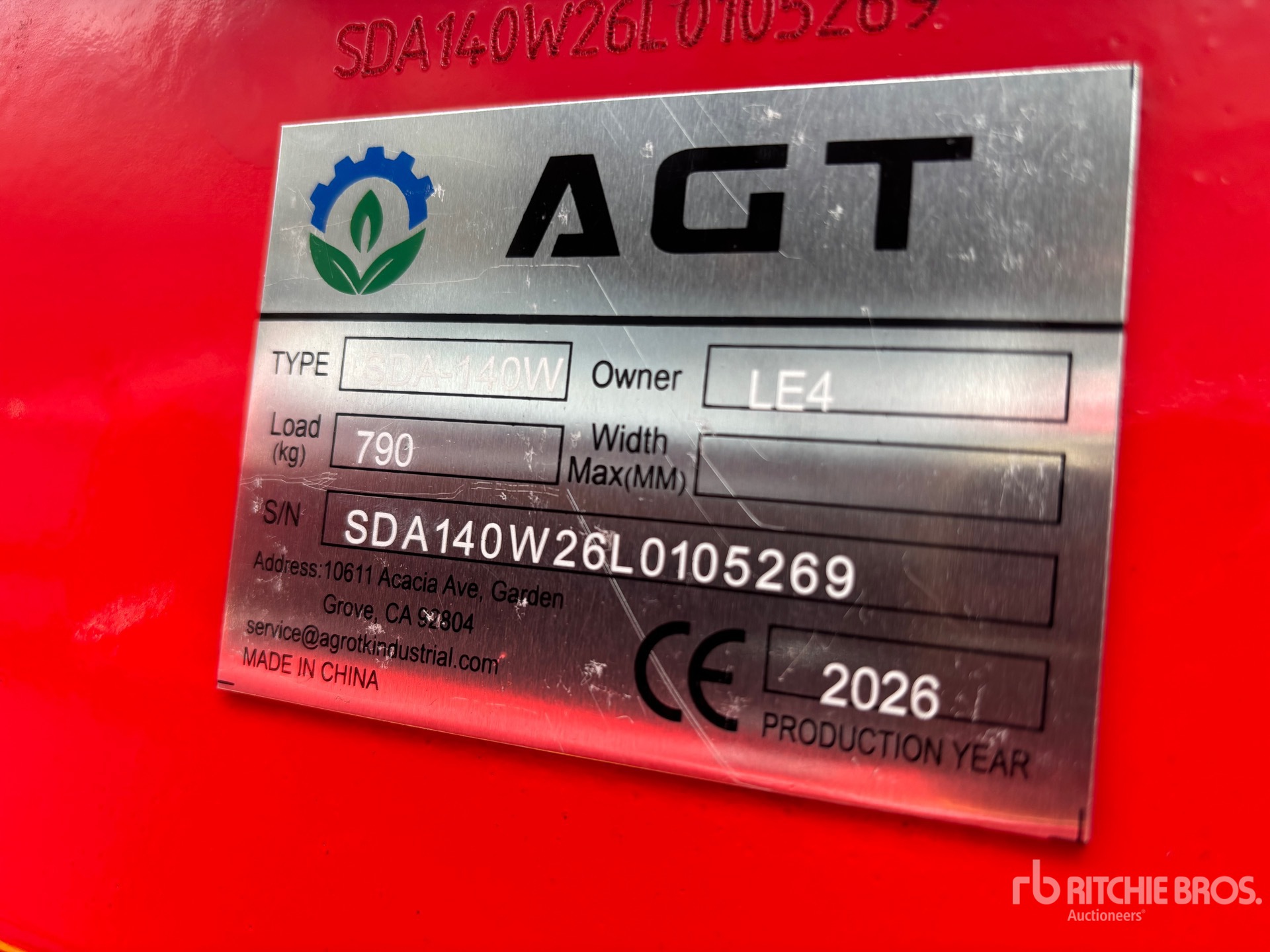 2026 AGT SDA-140W