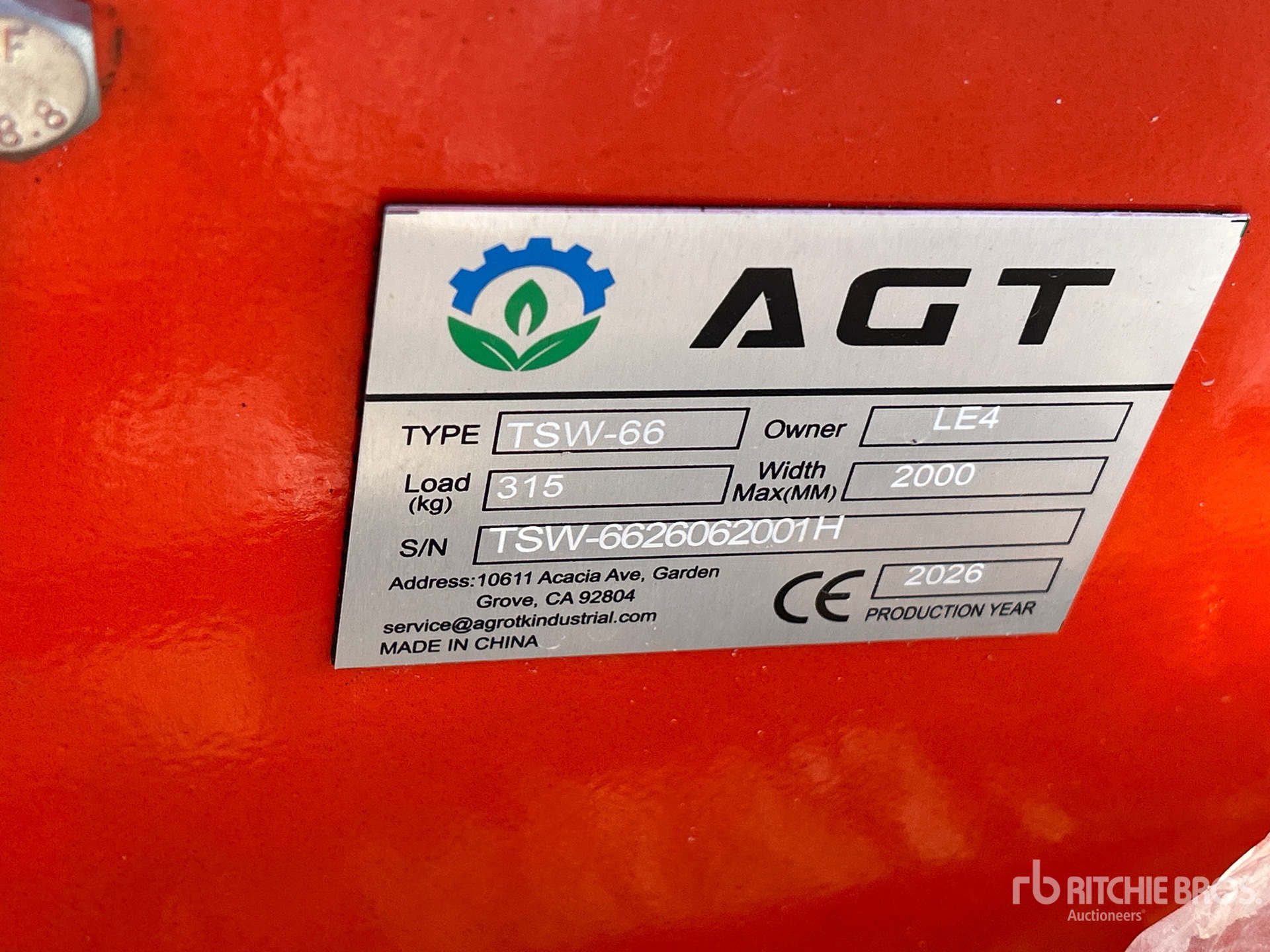2026 AGT TSW-66