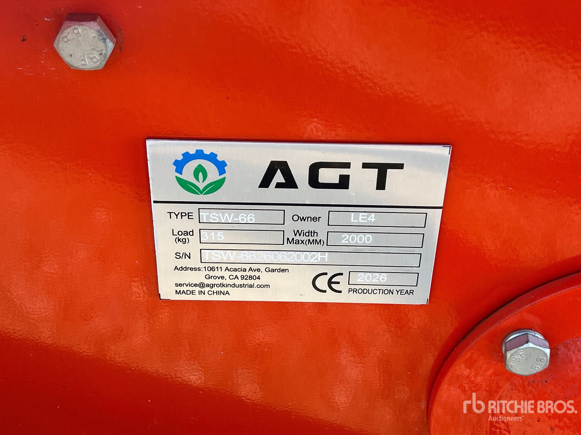 2026 AGT TSW-66