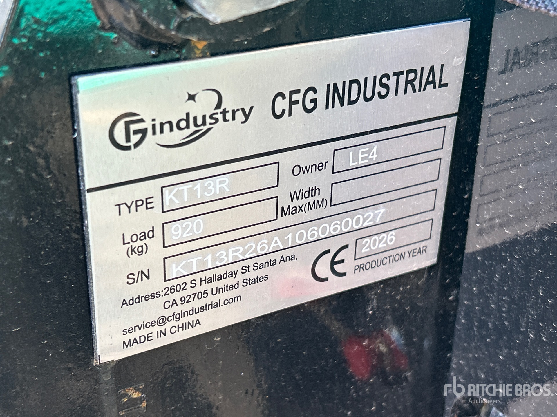 2026 CFG KT13R