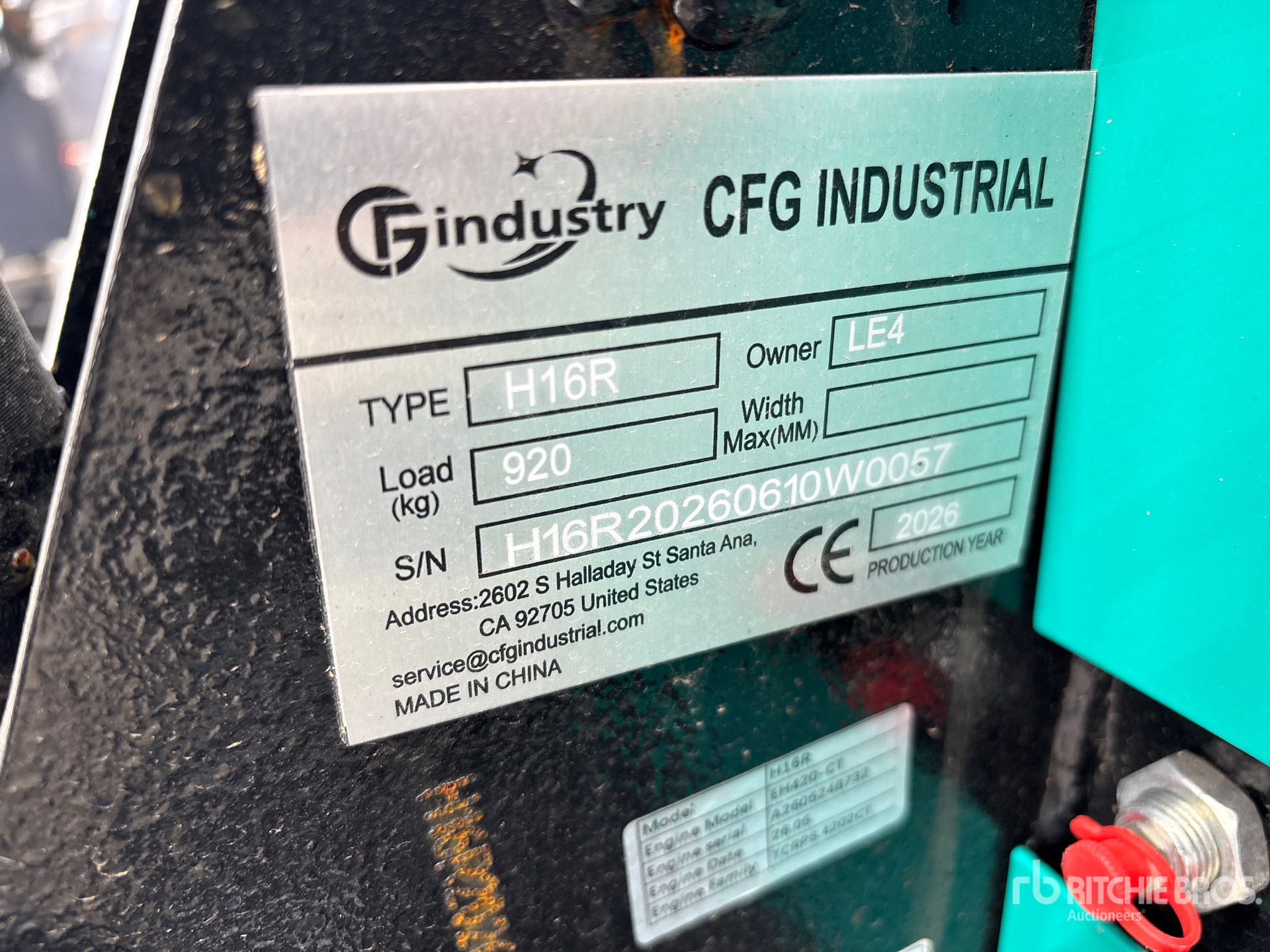 2026 CFG H16R