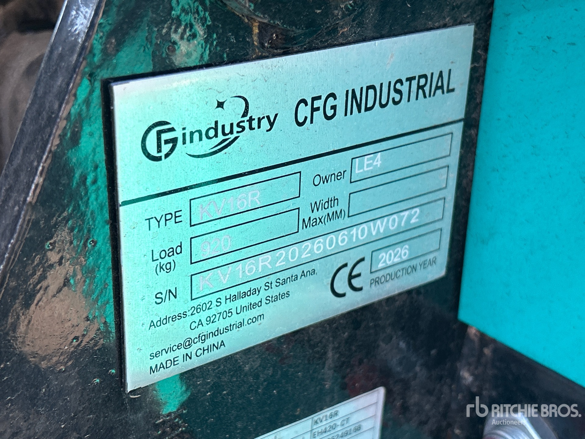 2026 CFG KV16R