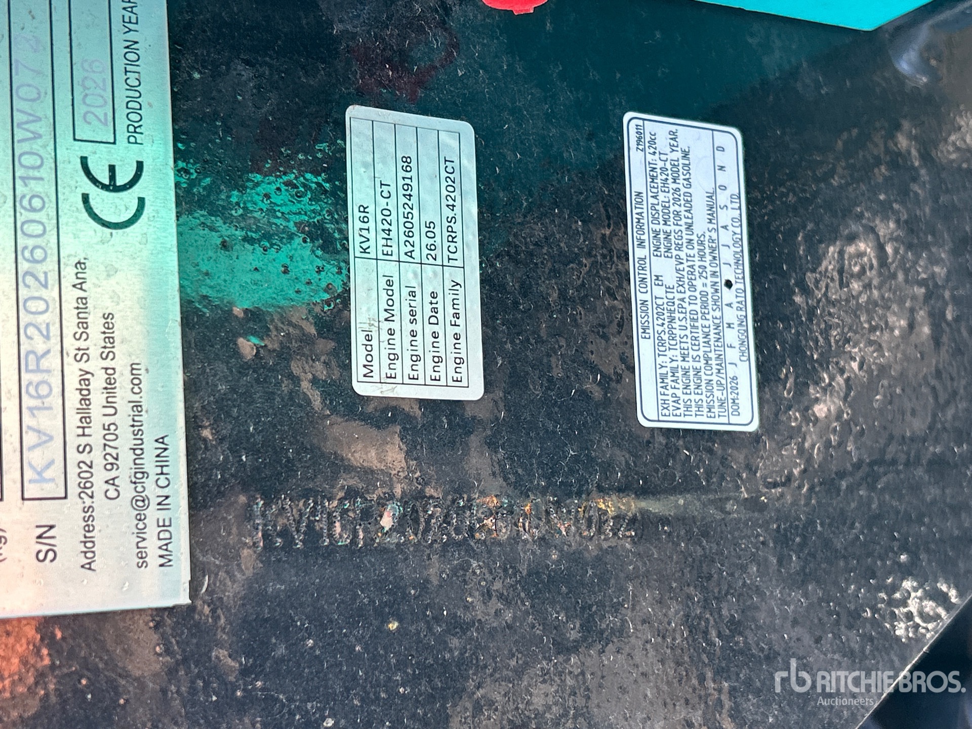 2026 CFG KV16R