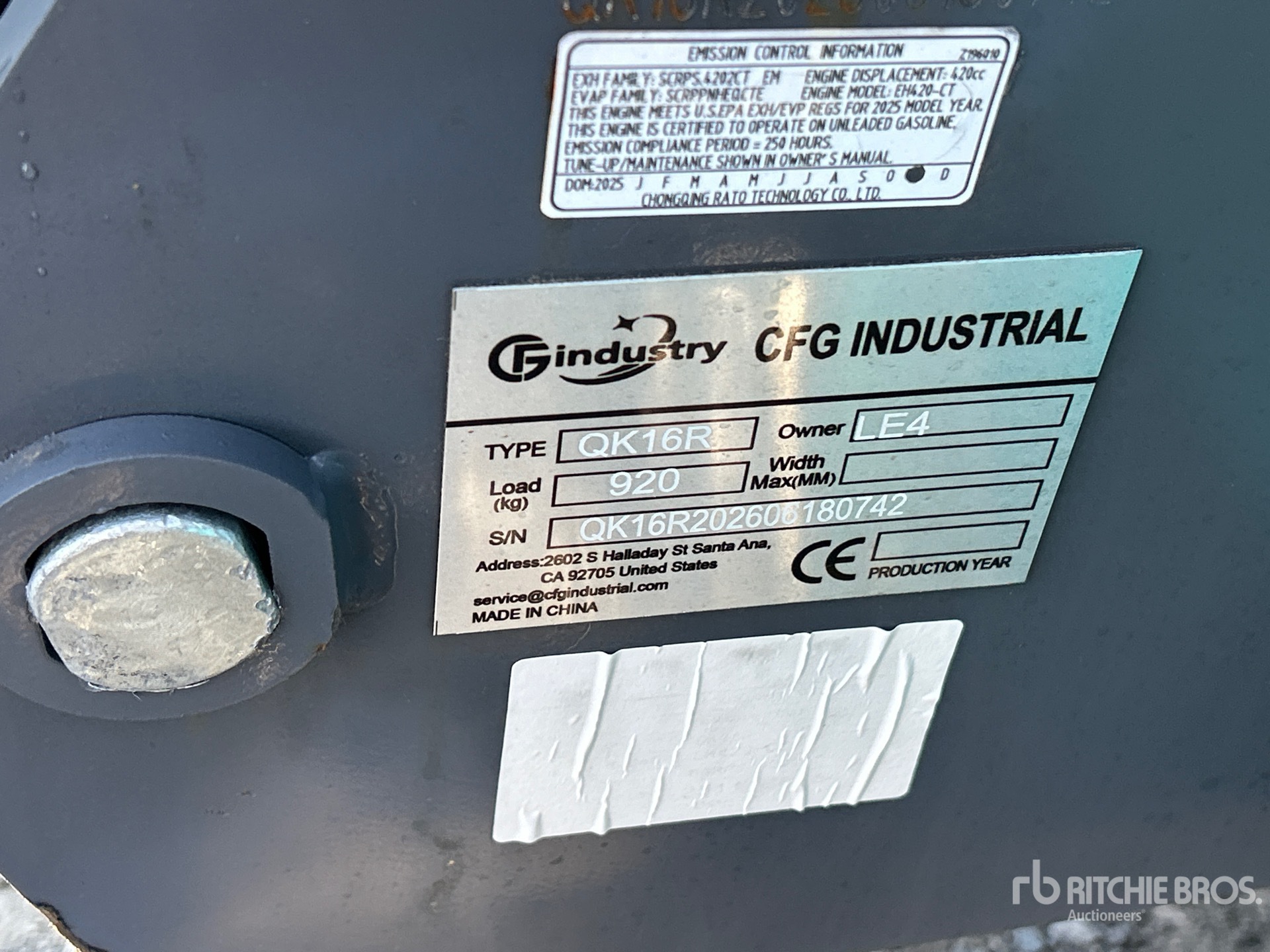 2026 CFG QK16R
