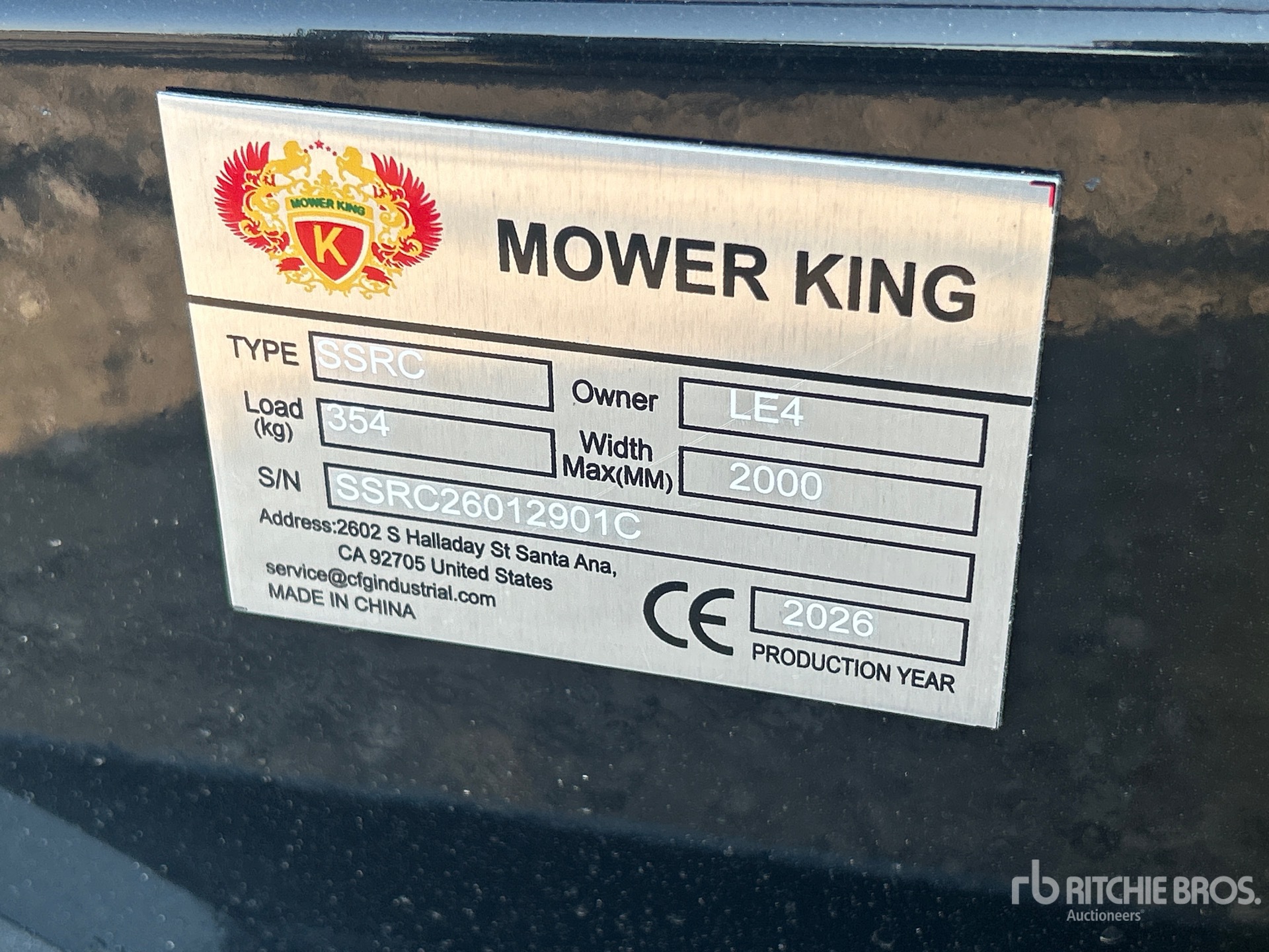 2026 Mower King SSRC
