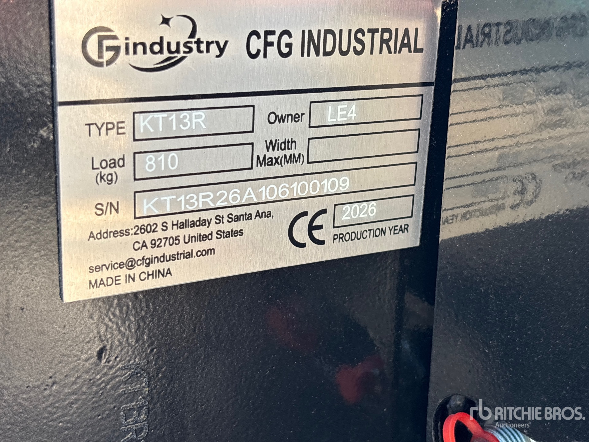 2026 CFG KT13R