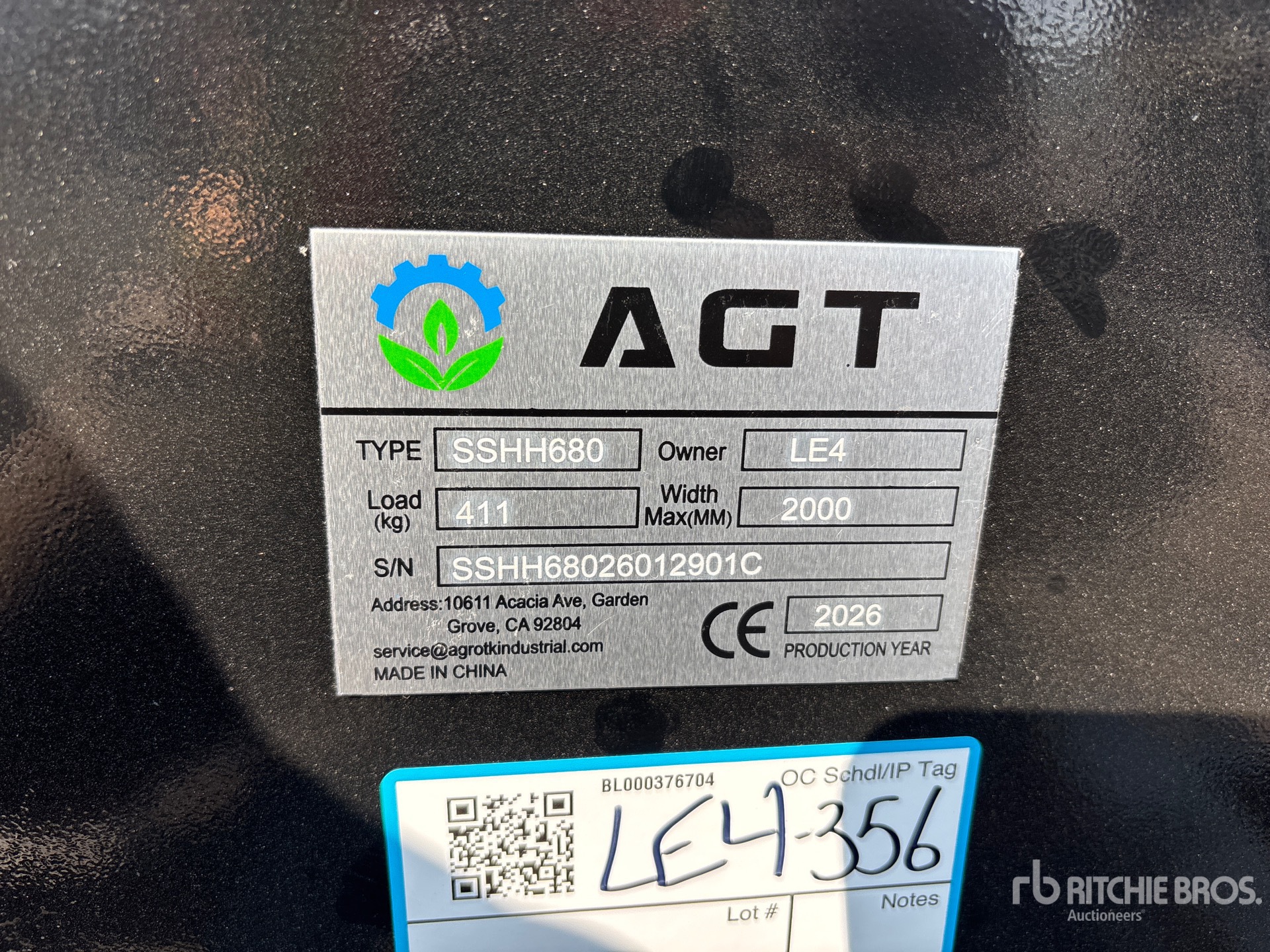 2026 AGT SSHH680