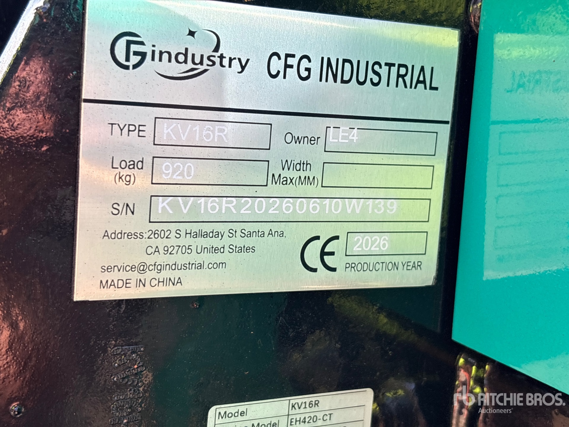 2026 CFG KV16R
