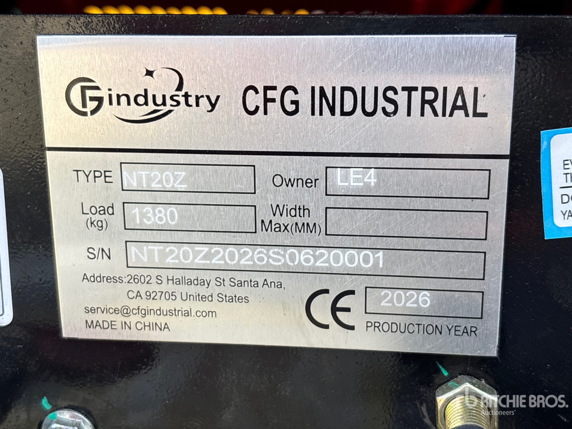 2026 CFG NT20Z