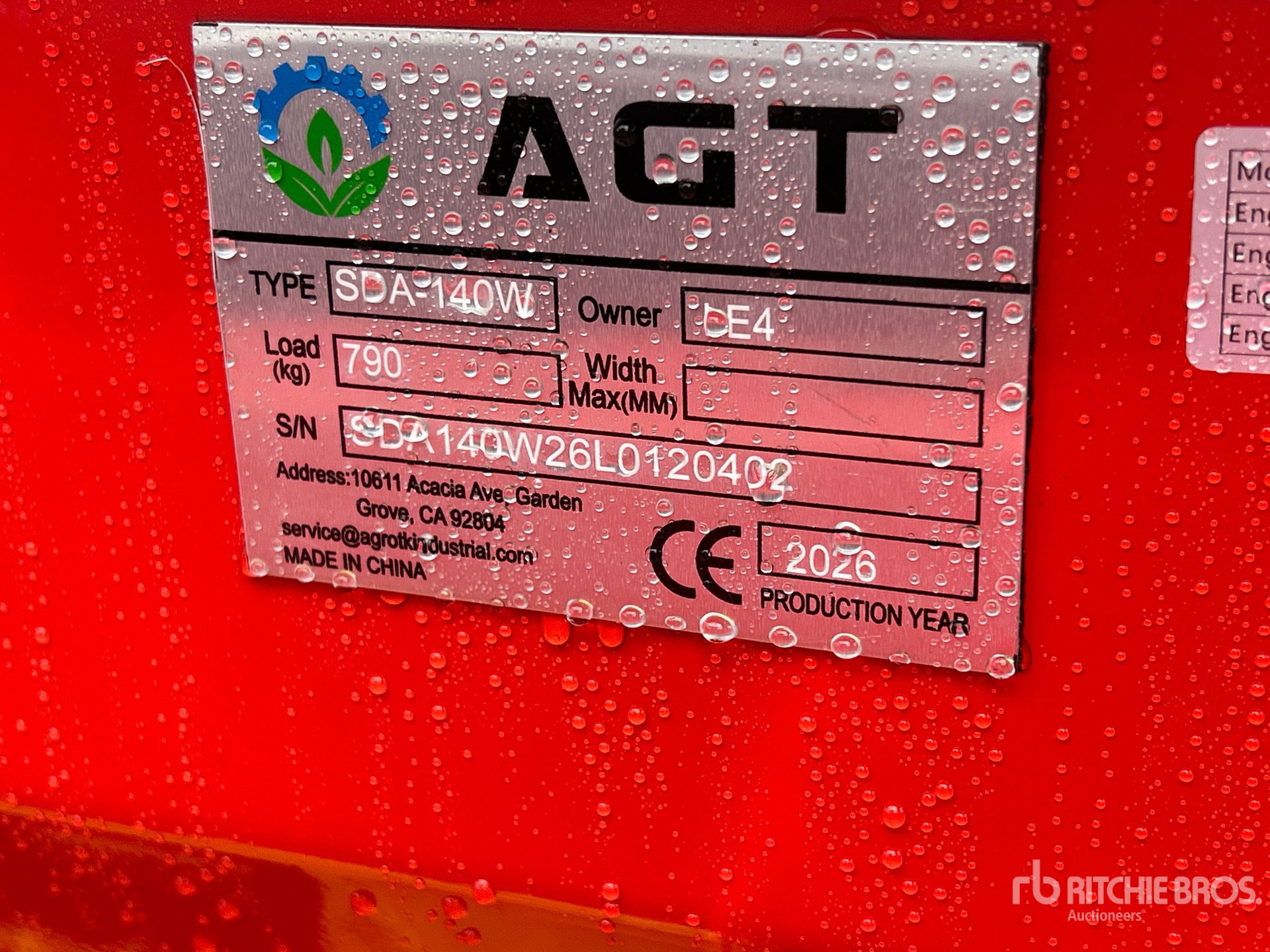 2026 AGT SDA-140W