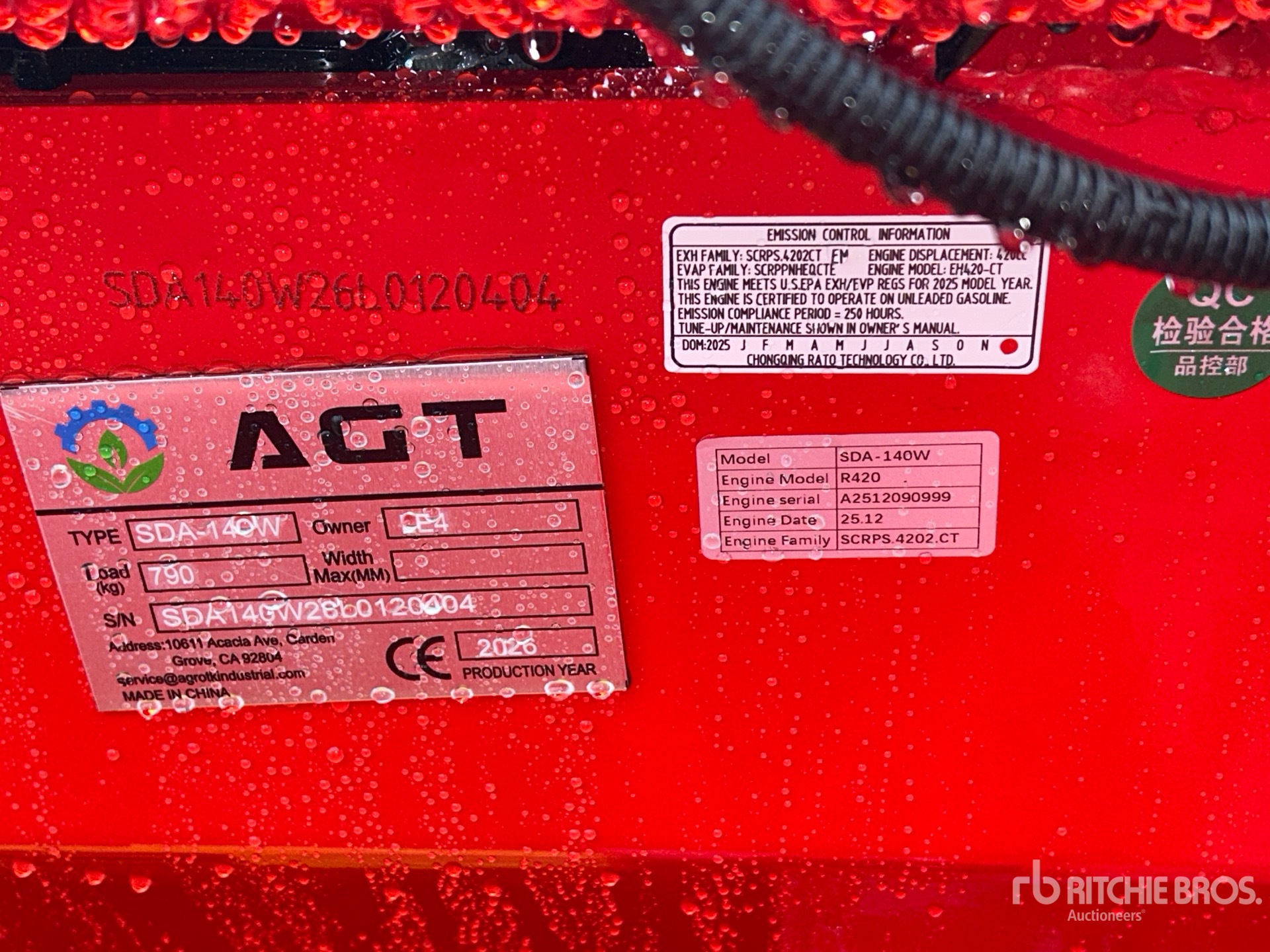 2026 AGT SDA-140W
