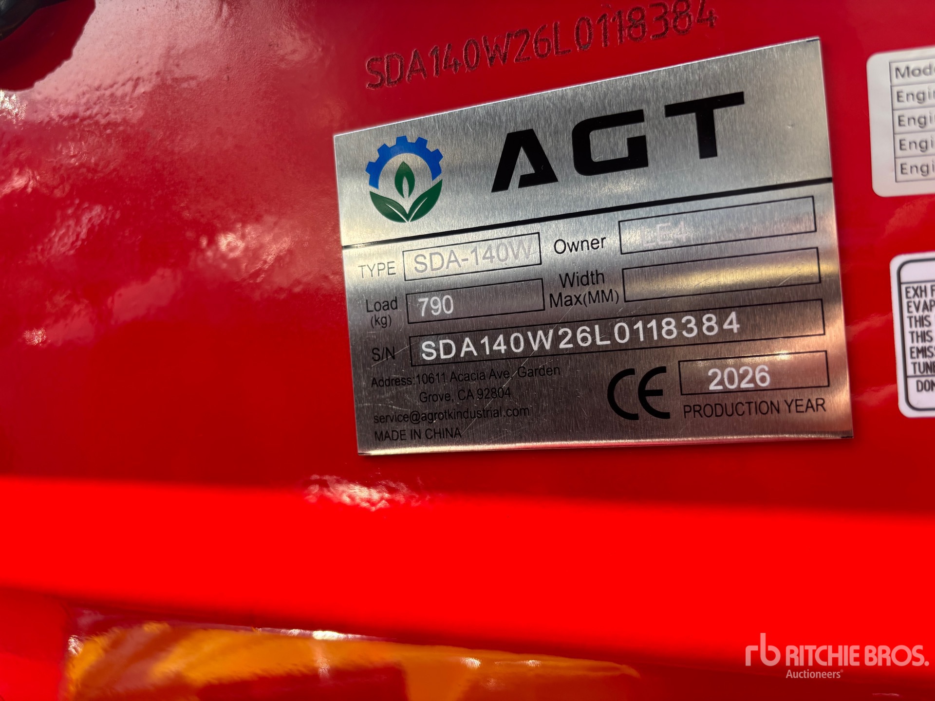 2026 AGT SDA-140W