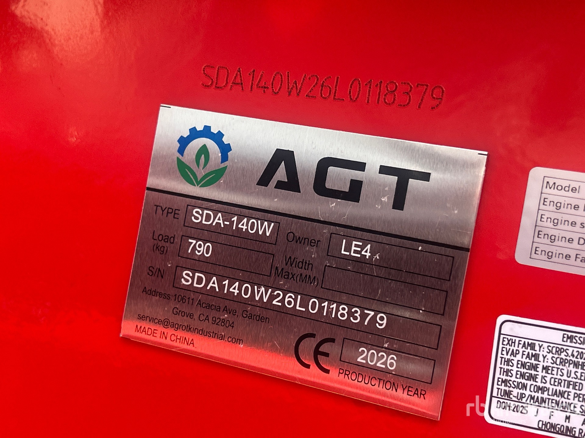 2026 AGT SDA-140W