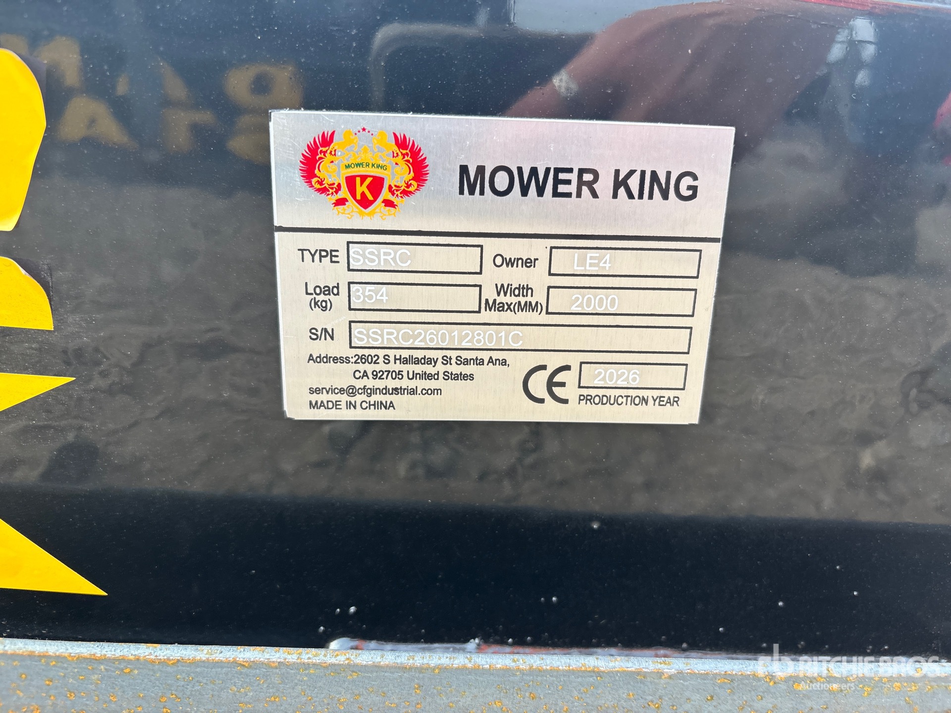 2026 Mower King SSRC