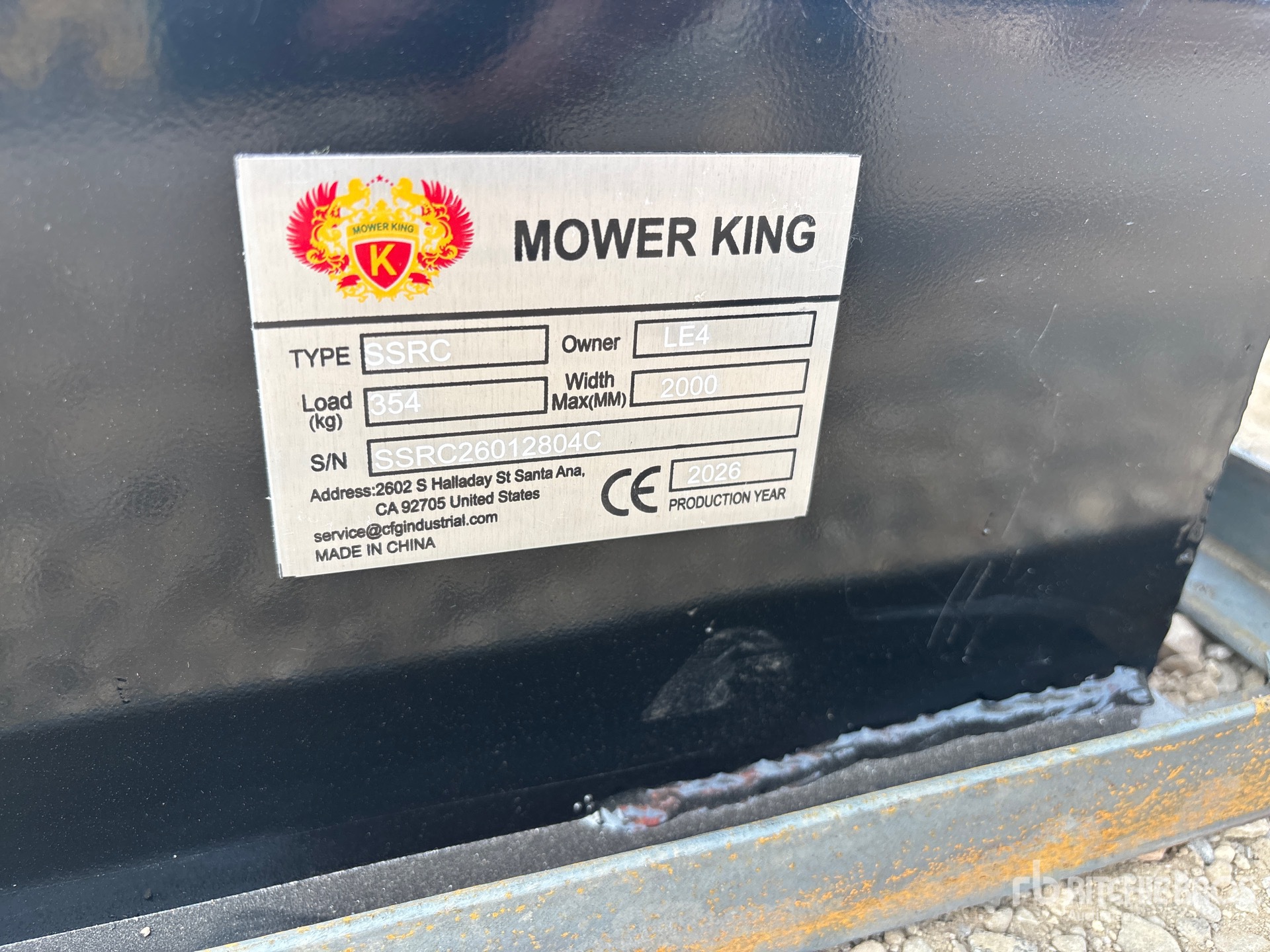 2026 Mower King SSRC