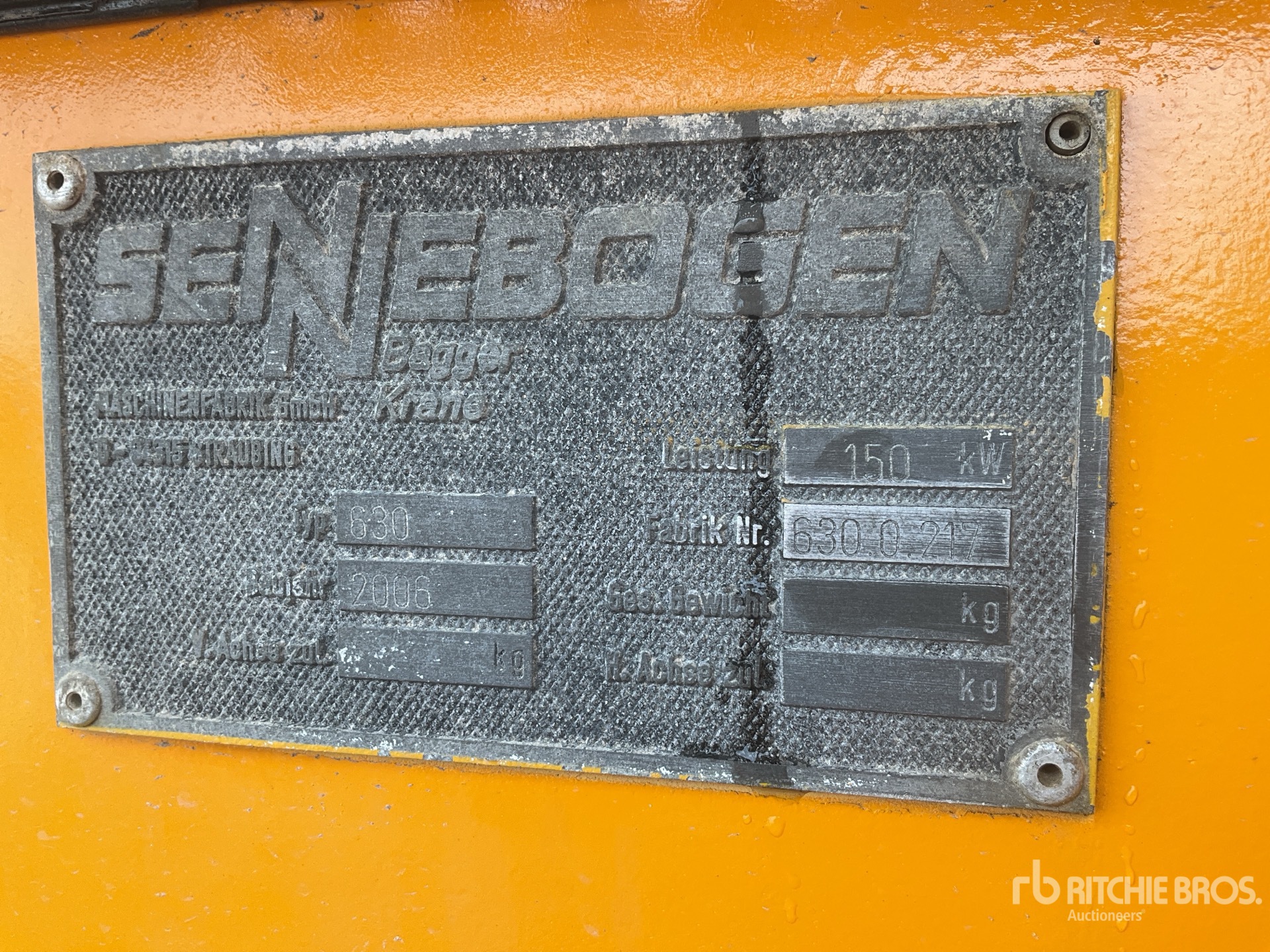 2006 Sennebogen 630