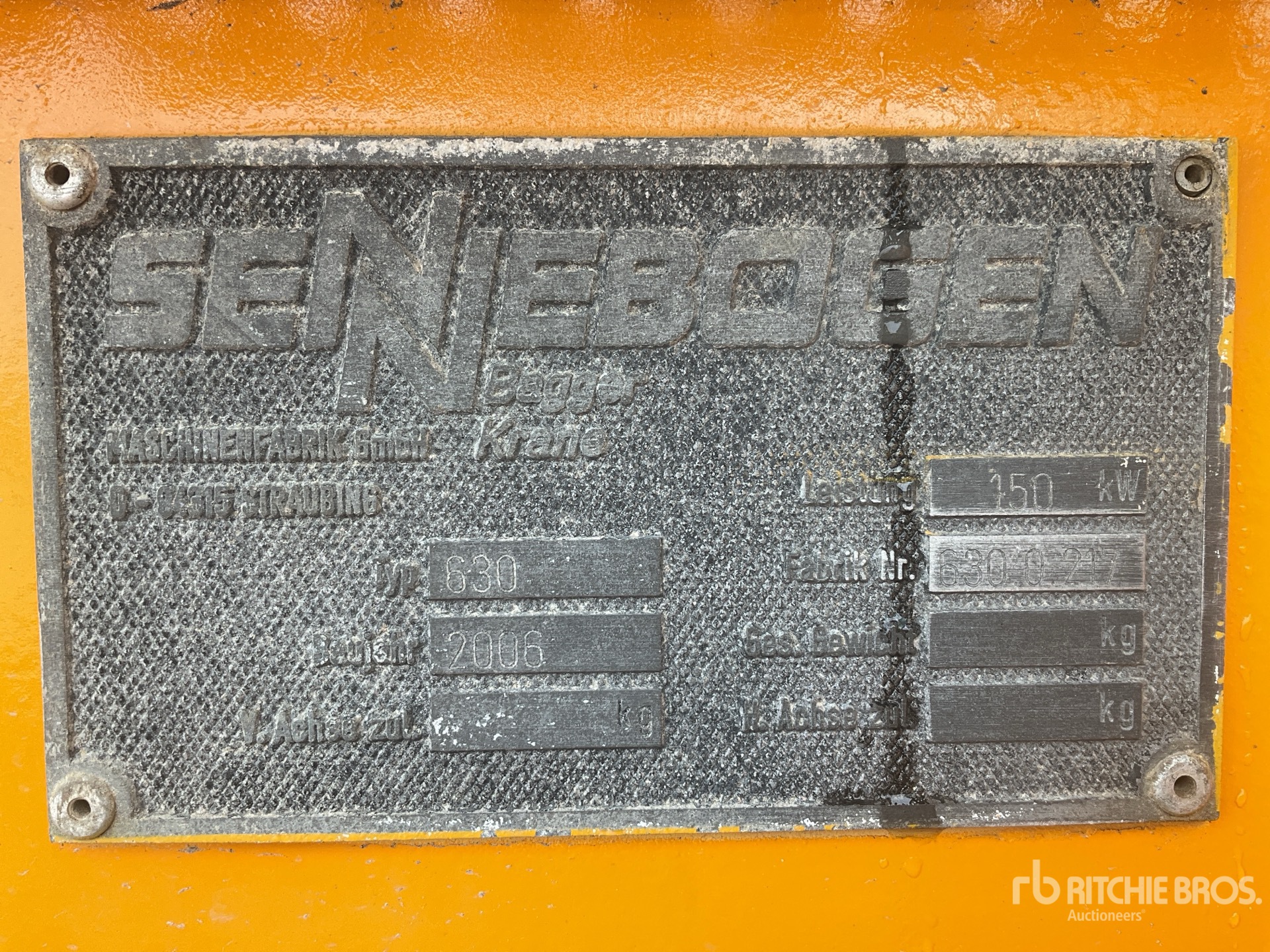 2006 Sennebogen 630