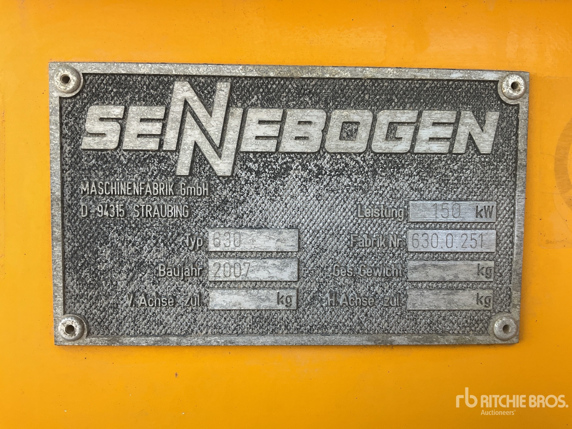 2007 Sennebogen 630M