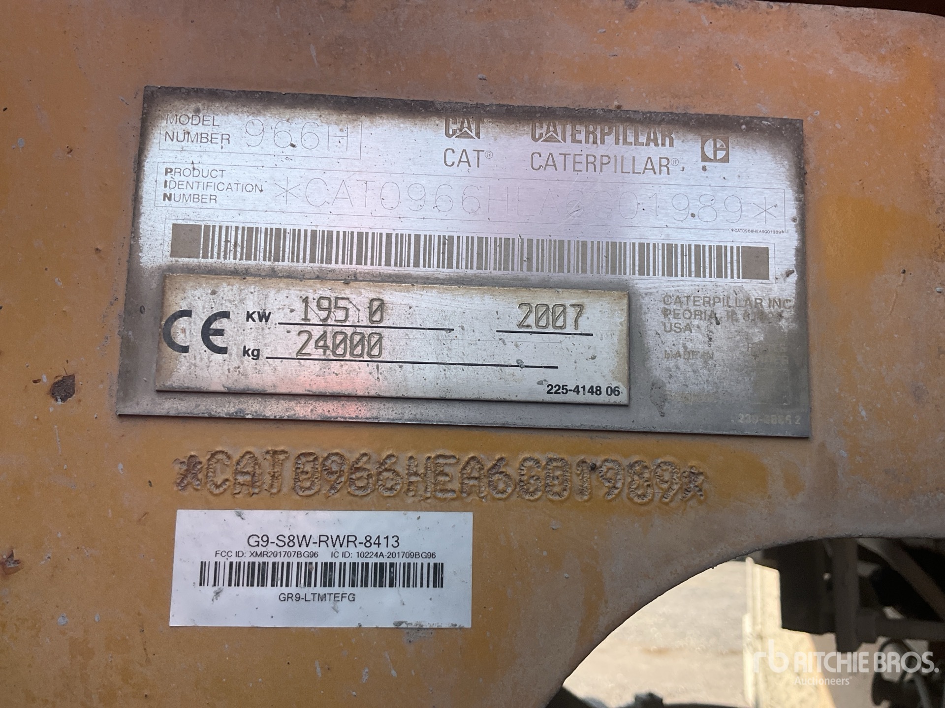 2007 Caterpillar 966H