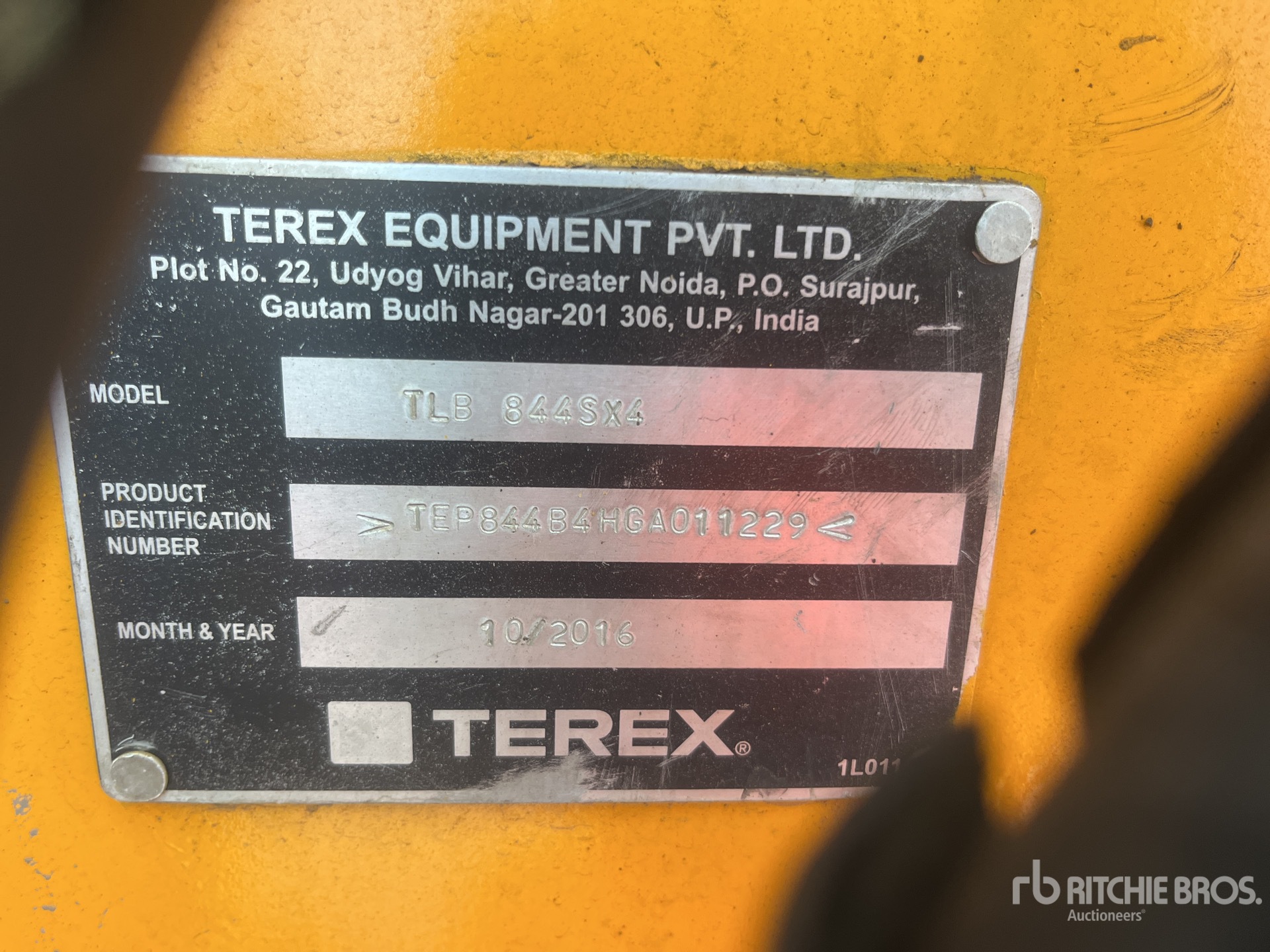 2016 Terex TLB 844SX4
