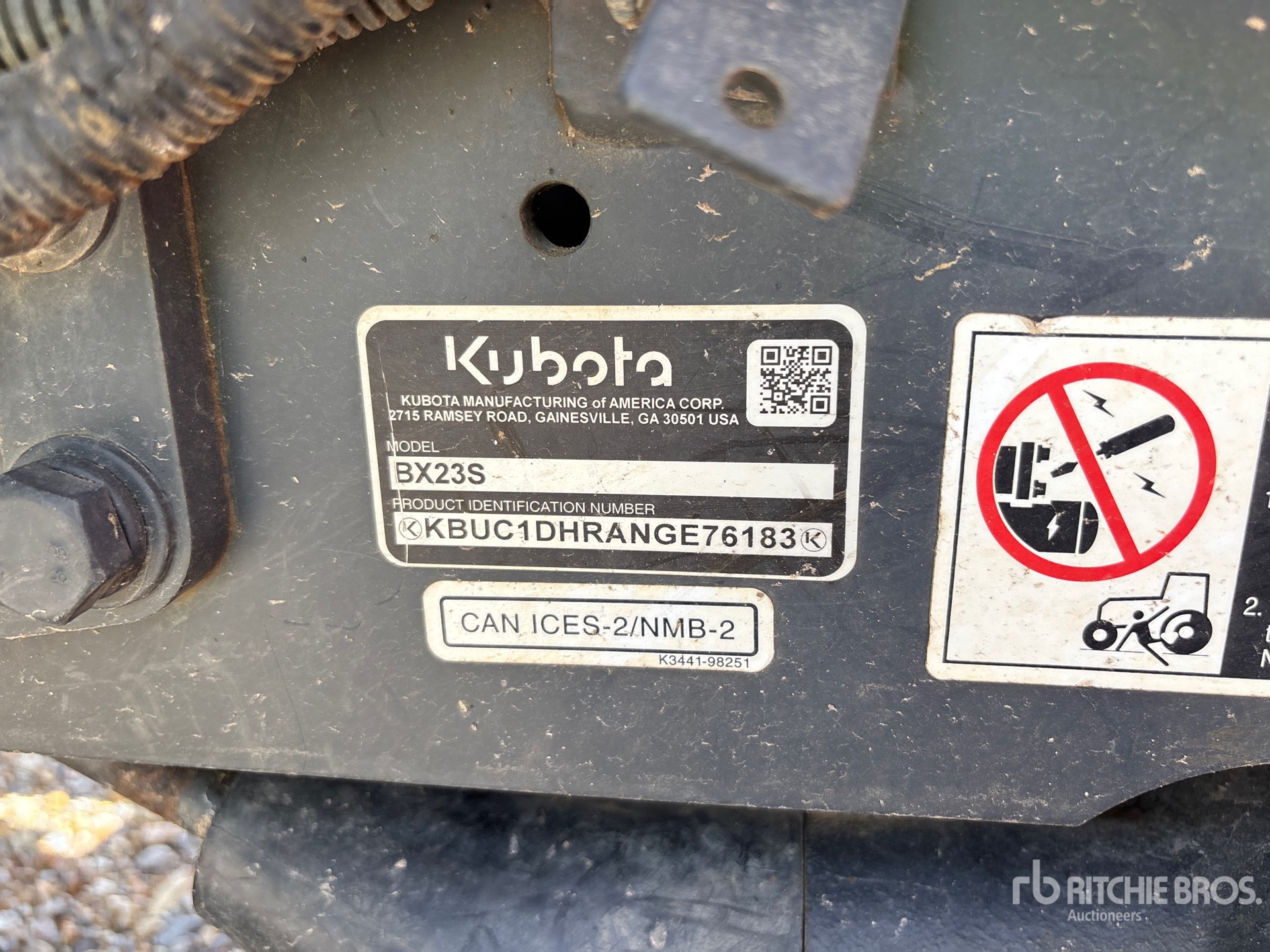 2023 Kubota BX23S