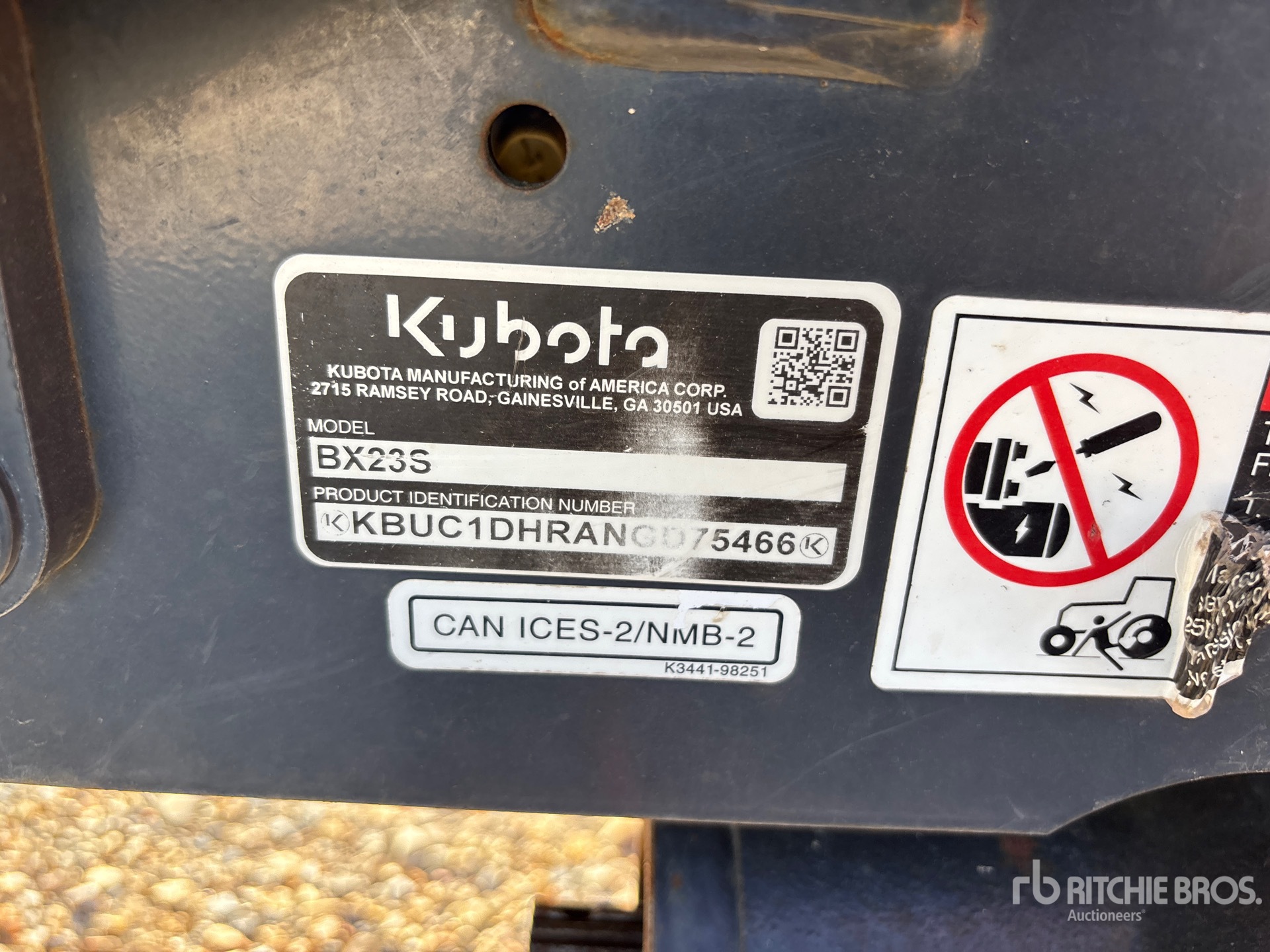2022 Kubota BX23S