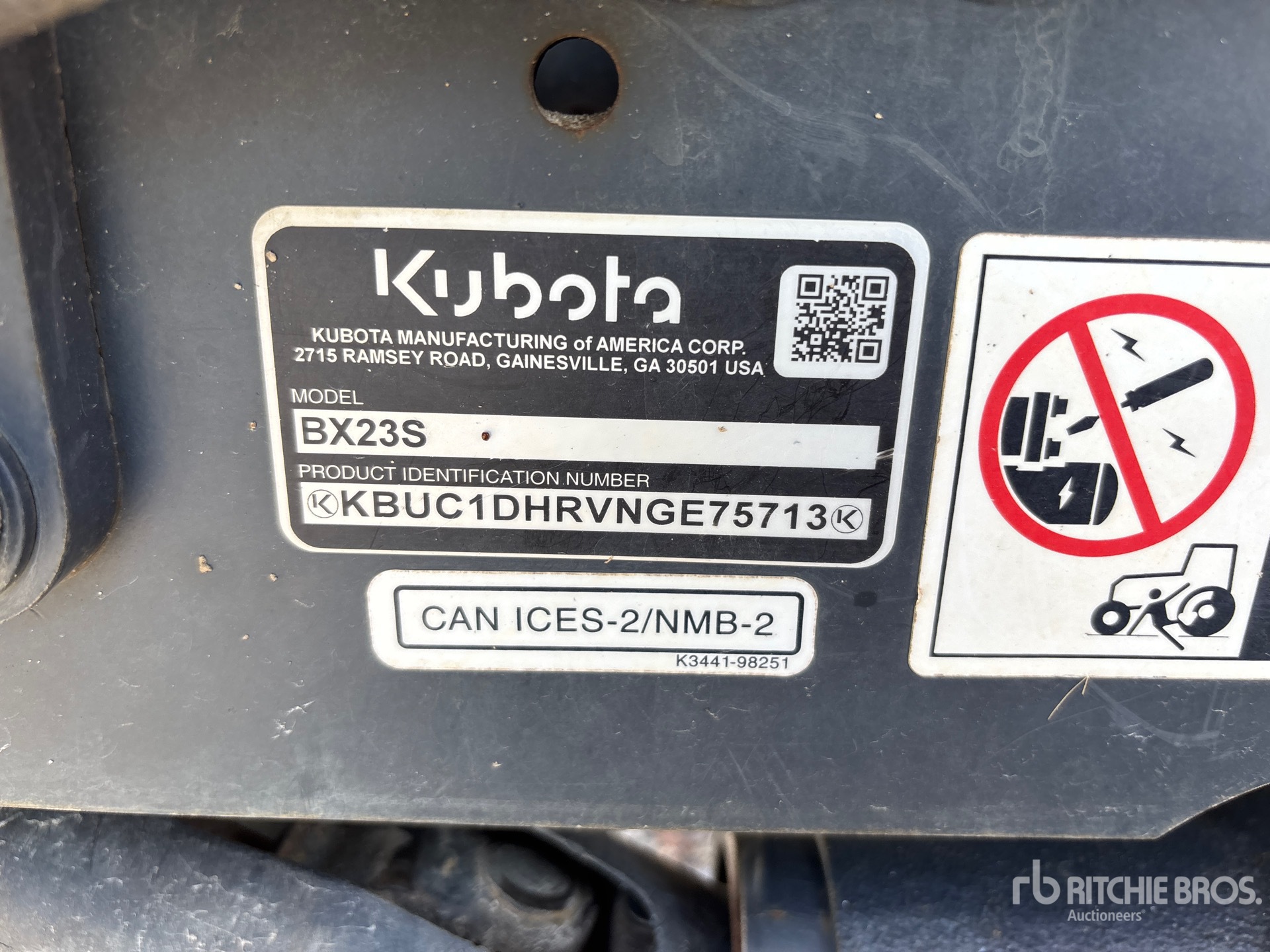 2022 Kubota BX23S