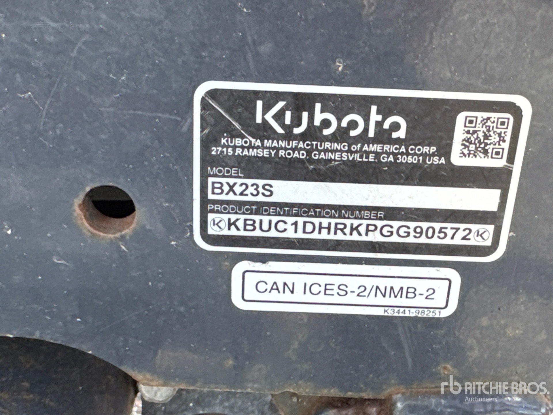 2023 Kubota BX23S