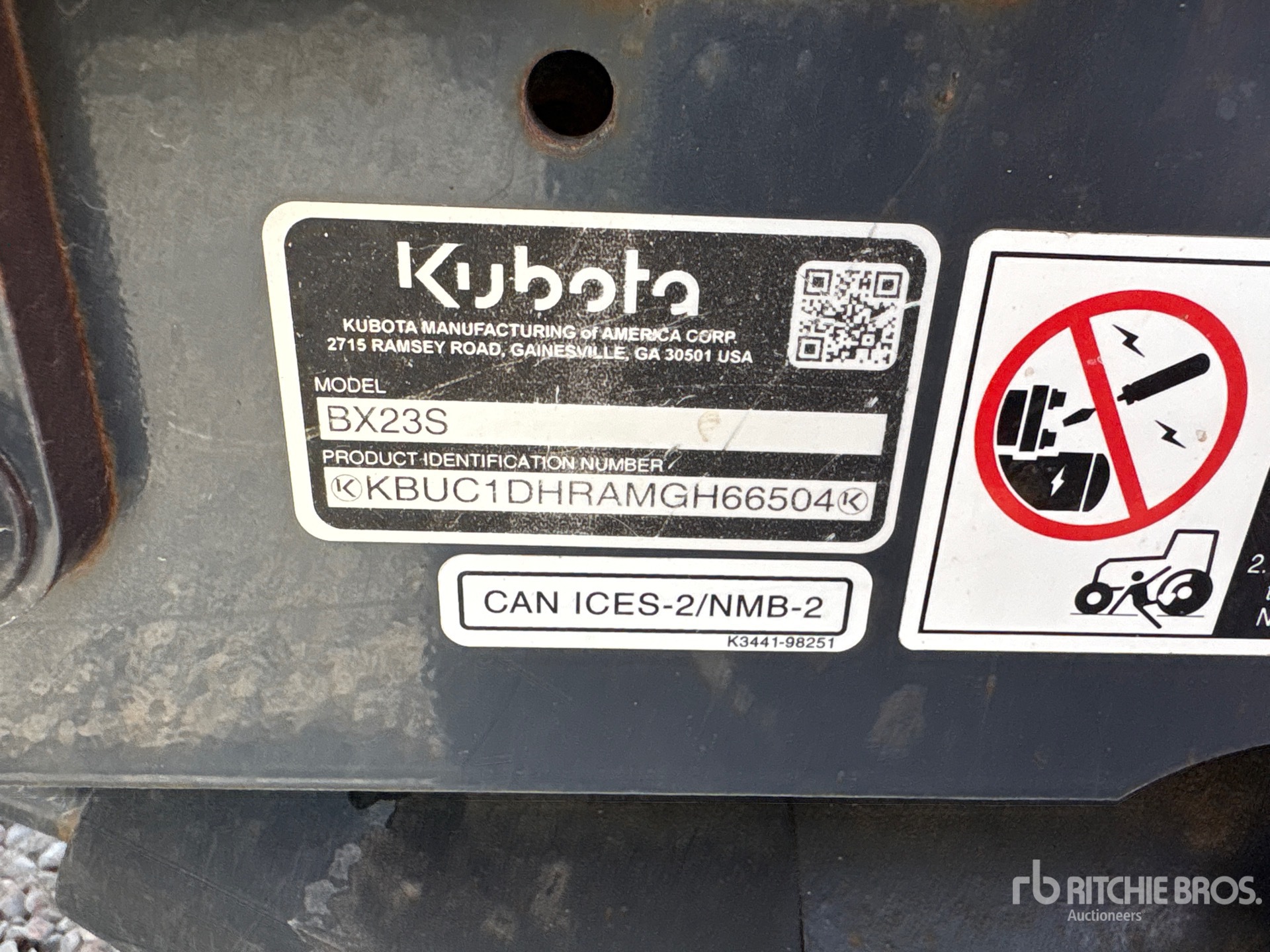 2021 Kubota BX23S