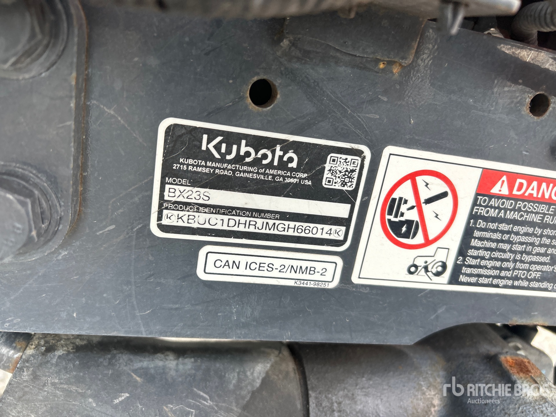 2021 Kubota BX23S