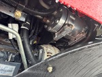 Engine with A/C Compressor