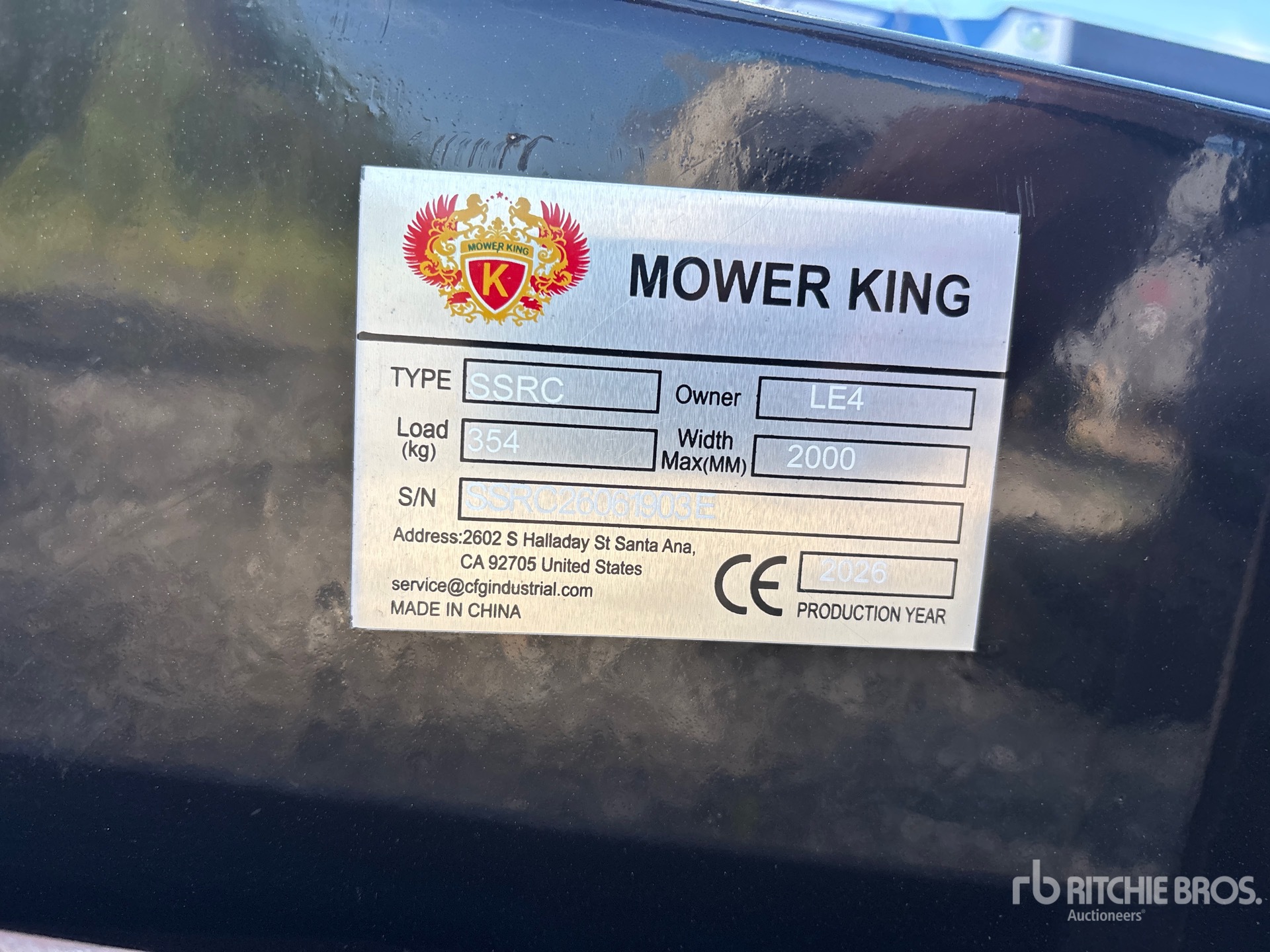 2026 Mower King SSRC