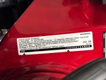 Engine with Emission Label