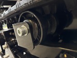 Undercarriage with Left Carrier Rollers