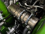 Engine with Exhaust System