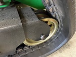 Undercarriage with Rear idler wear