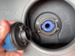 Engine with DEF / AdBlue Tank