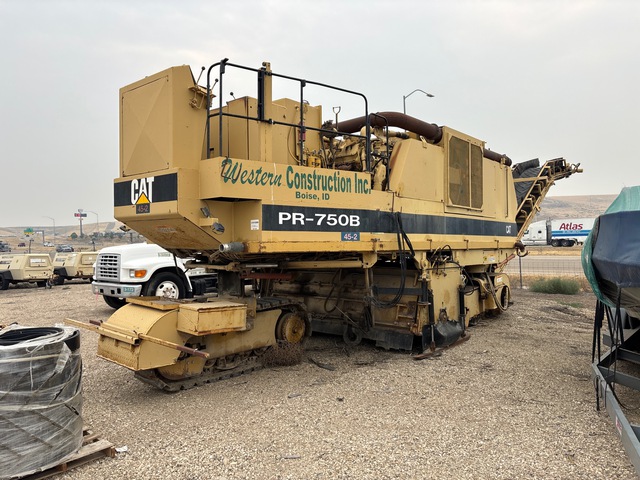 1987 Cat PR-750B Tracked Cold Planer 1987 Cat PR-750B Tracked Cold Planer