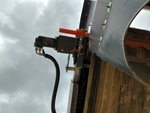 Chassis with Discharge Conveyor Drive Motor