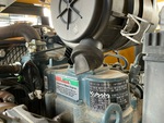 Engine with Emission Certification Label