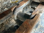 Undercarriage with Left Track Bushings