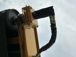 Chassis with Discharge Conveyor Drive Motor