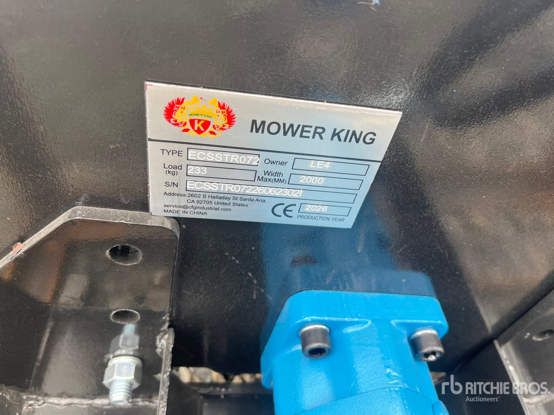 2026 Mower King ECSSTR072