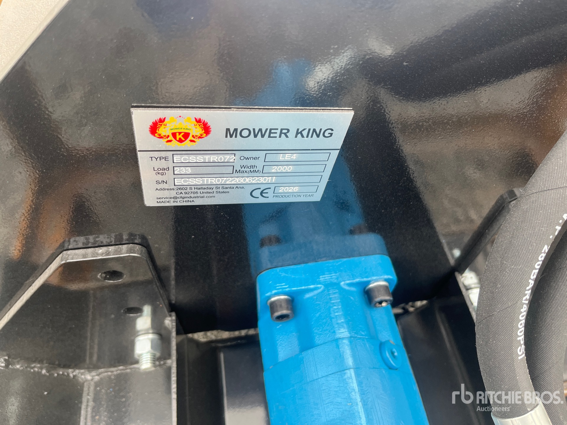 2026 Mower King ECSSTR072